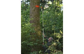 Perche télescopique pour spray forestier 2.15 m